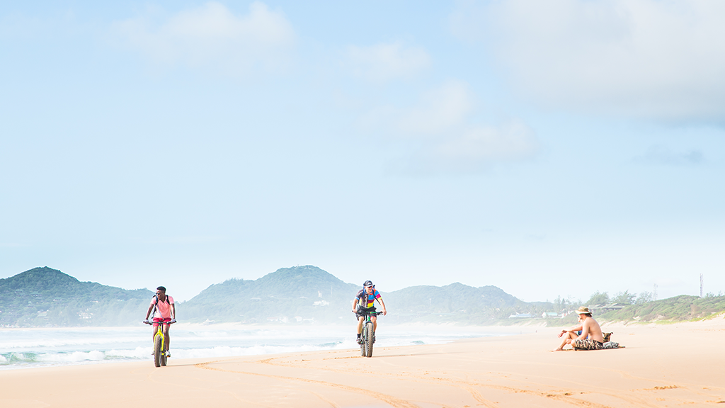 Fatbiking through Mozambique’s coast